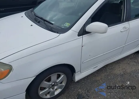 2006 Toyota Corolla S из США, поврежденный, VIN 2T1BR30E66C594720